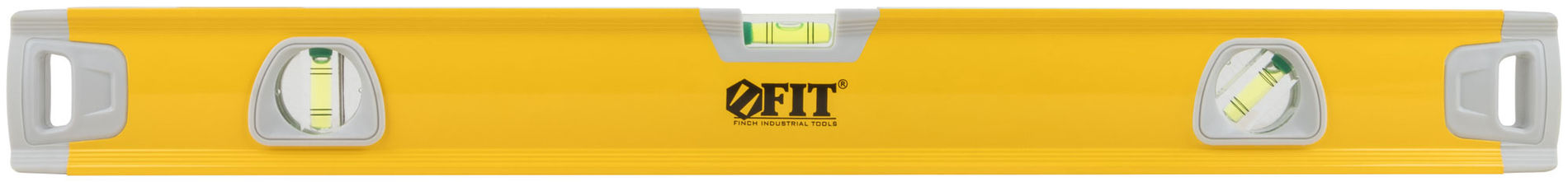 Уровень Эталон, 0,5 мм/м, 3 глазка, зеркало, усил. корпус, фрезер. раб. грани, магниты, ручки, Профи 600 мм (18272)