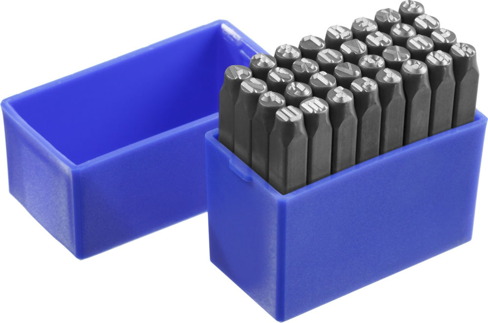 Клейма штамповочные буквенные 5 мм кириллица Профессионал ЗУБР 21503-05