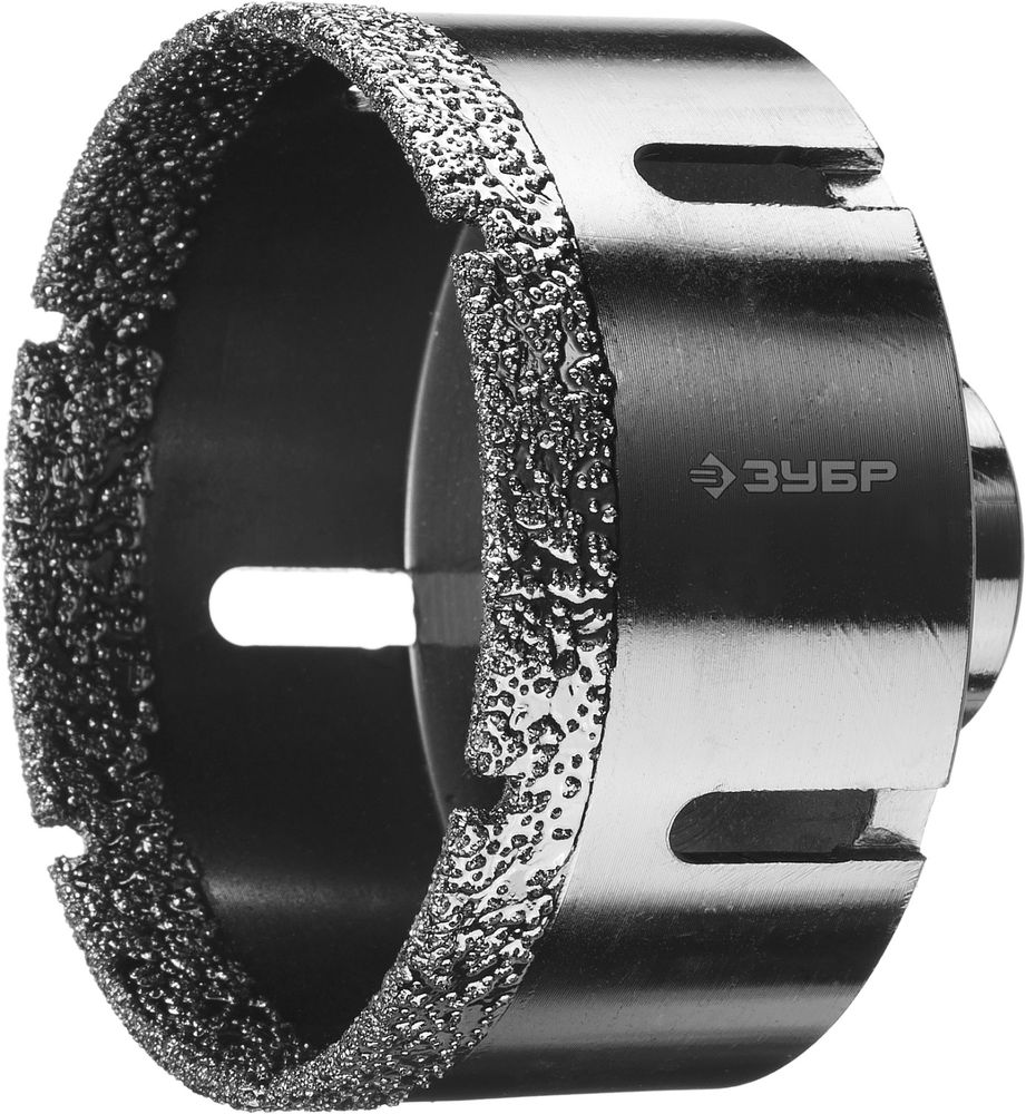 Коронка алмазная вакуумная АВК, d 83 мм, М14, 15 мм кромка ЗУБР Профессионал 29865-83
