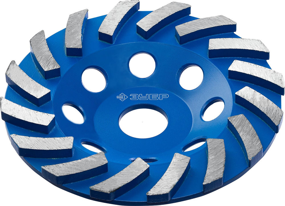 Чашка алмазная шлифовальная сегментная d 125 мм ЗУБР Турбо Профессионал 33370-125_z01