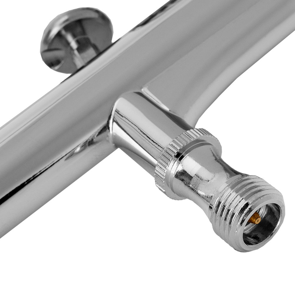 Аэрограф с верхним бачком AB1, 0.2/0.3/0.5 мм, 7 мл, 9 л/мин Denzel (57313)