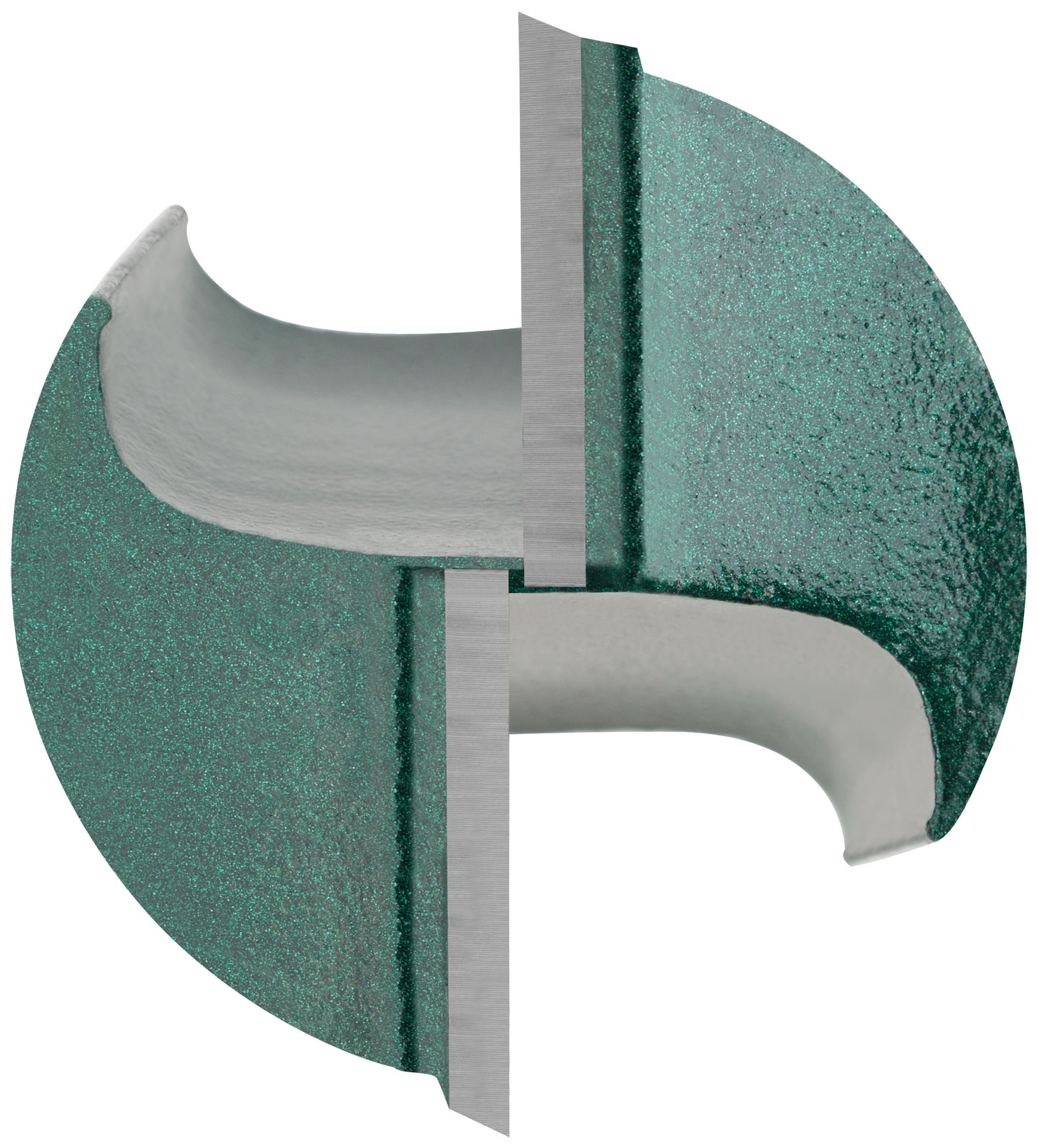 Фреза пазовая для врезки замков DxHxL=36х30х65 мм (3638-123036)