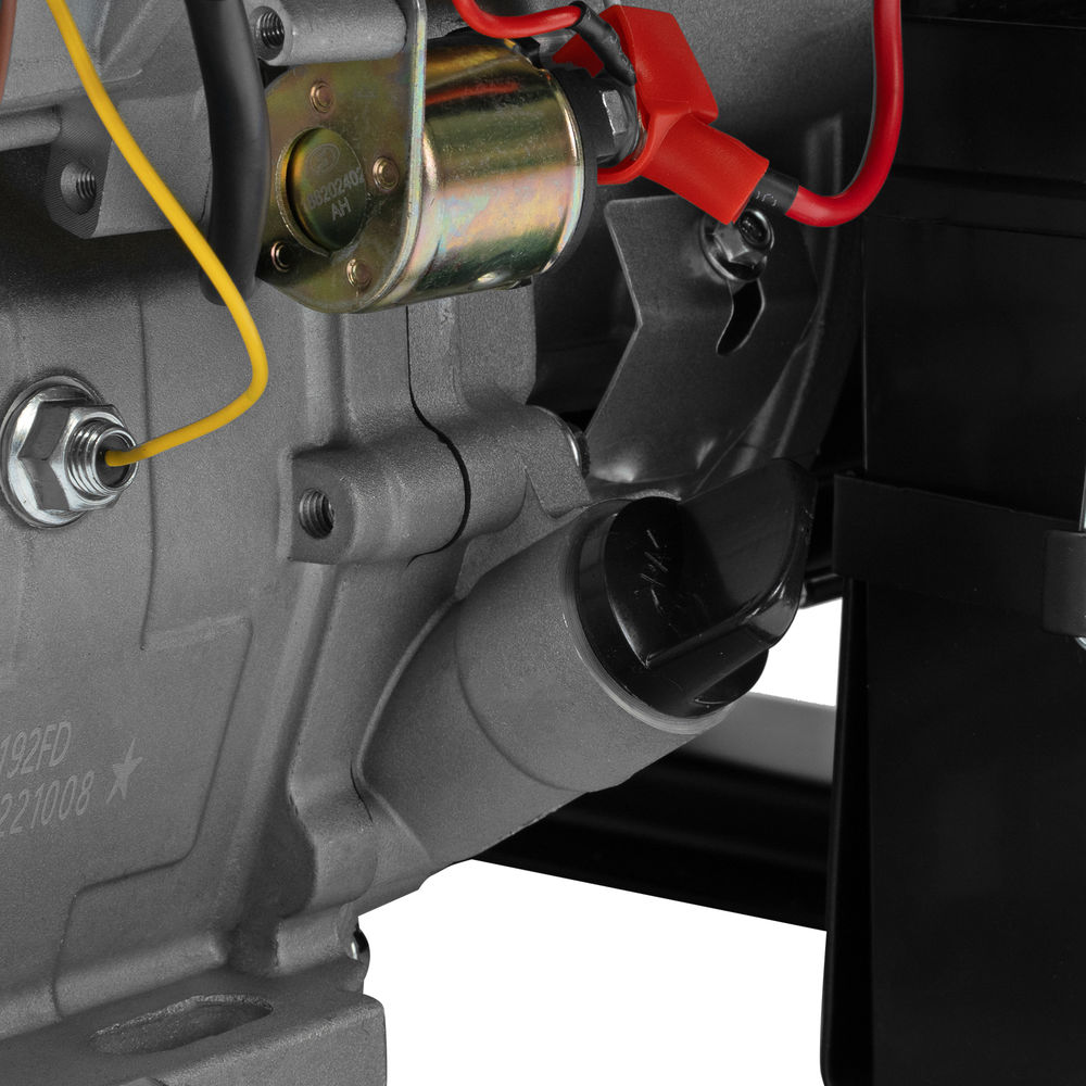 Генератор бензиновый PS 90 ED-3, 9.0 кВт, переключение режима 230 В/400 В, 25 л, электростартер Denzel (946944)