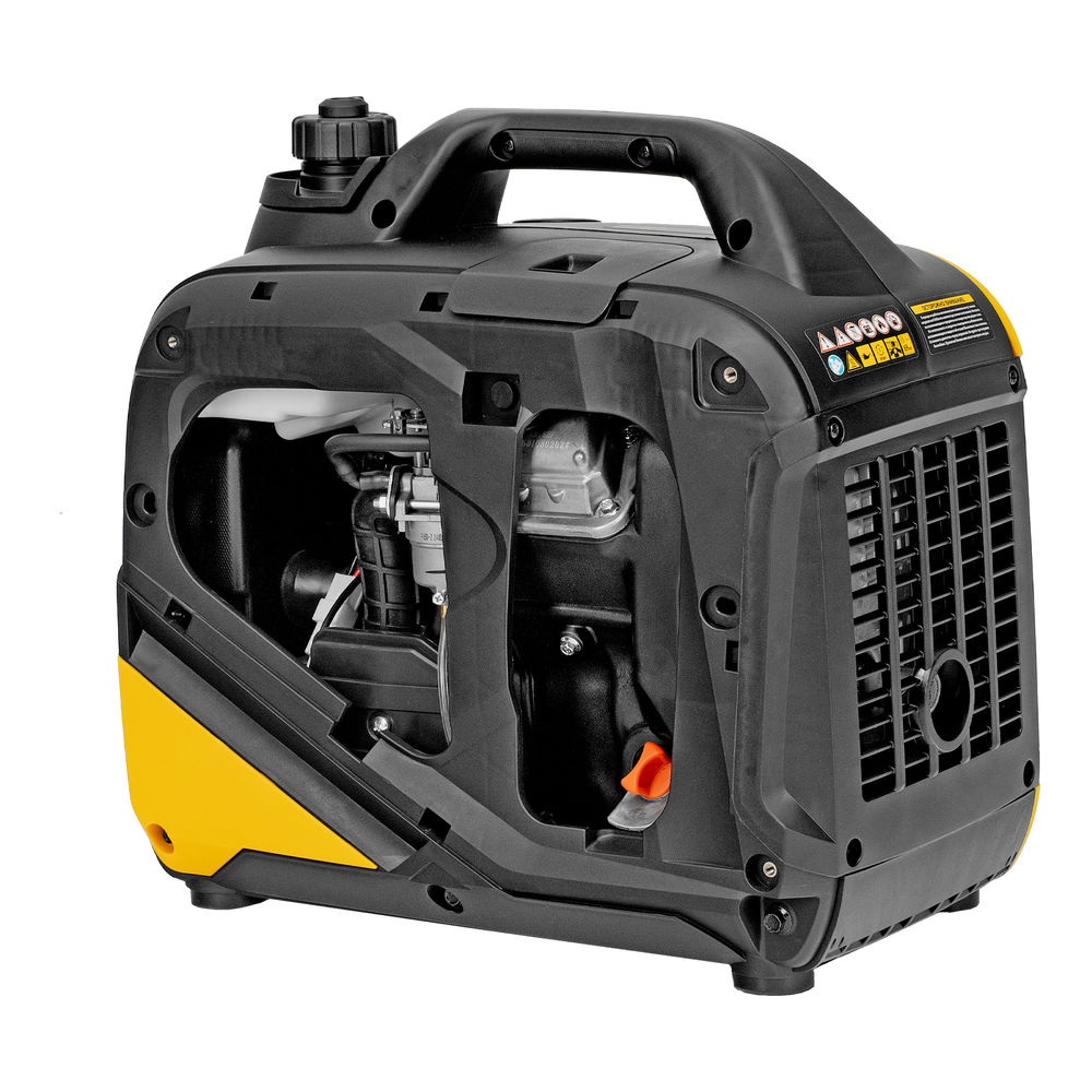 Генератор инверторный GS-2200iS, 2,2 кВт, 230 В, закрытый корпус, ручной старт DENZEL (94713)