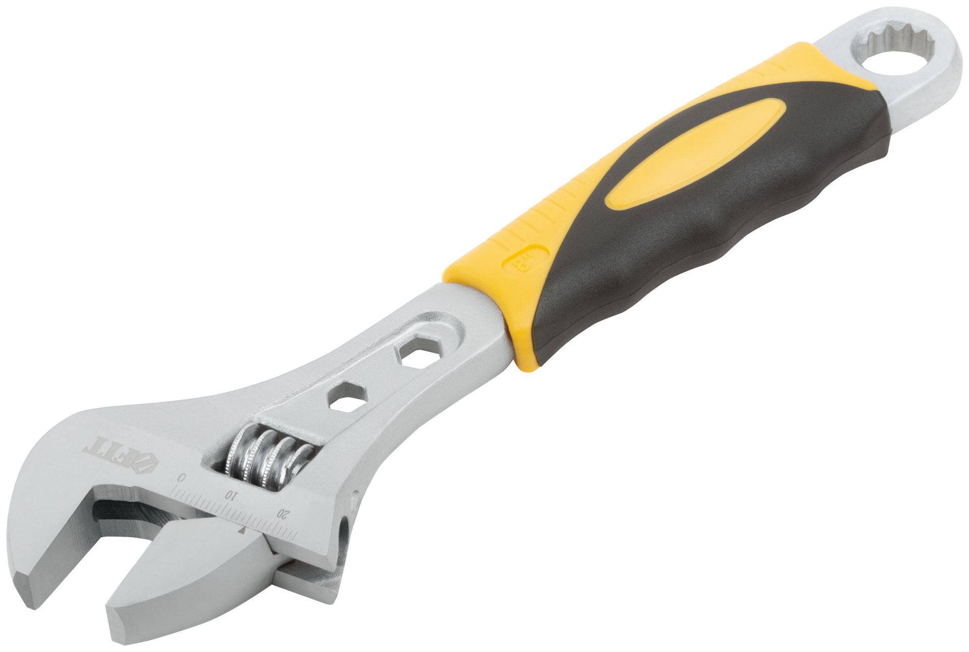 Ключ разводной Классик, шкала, увелич.захват, прорезин.ручка 200 мм ( 28 мм )