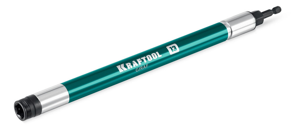 Длинная ударная бита с торцовой головкой GIRAF, 13 мм (М8), 285 мм KRAFTOOL 26197-13