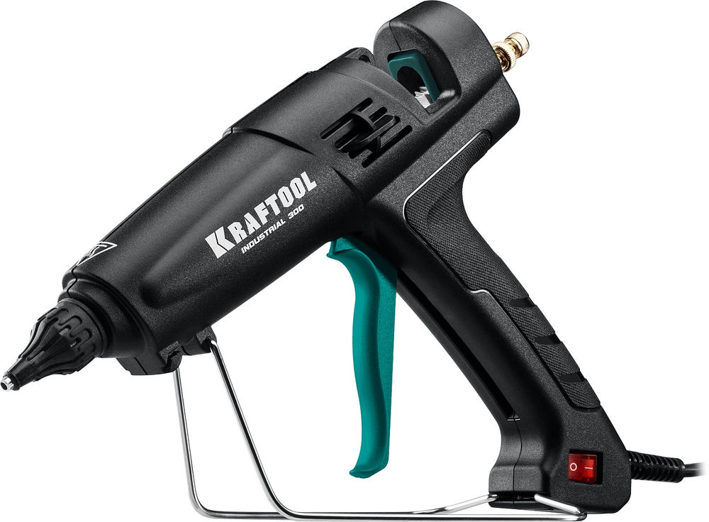 Электрический термоклеевой пистолет Industrial 300, d 11 - 12 мм, 45 г/мин KRAFTOOL 06842