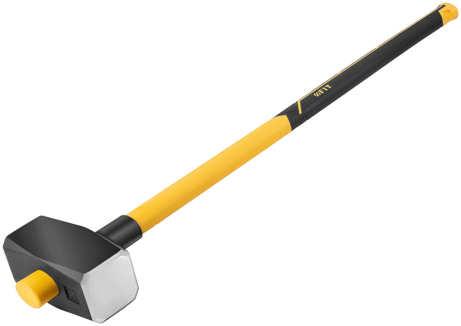 Кувалда кованая, фиберглассовая обратная усиленная ручка 900 мм, 8 кг