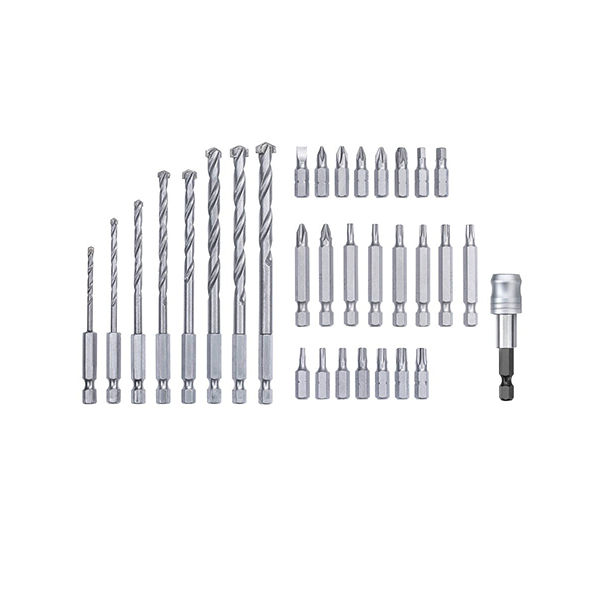 Набор бит, сверл kwb, 33 предмета, кейс (108940)