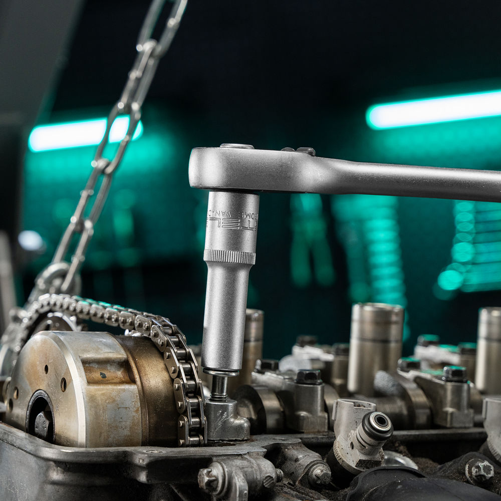 Набор инструментов, 1/2, CrV, пластиковый кейс 60 предметов Stels