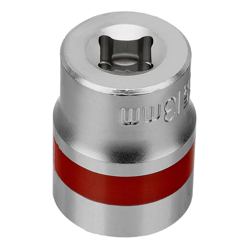 Набор универсальных торцевых головок 1/4, Spline, CrV, 4-13мм, 10 штук Matrix