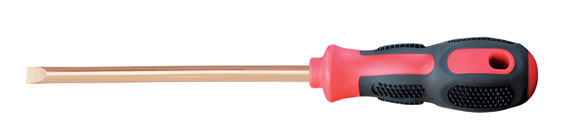 Отвертка электрика шлицевая SL 4х100 (общ.184мм) искробезопасный сплав BeCu 263A-1004, HORTZ