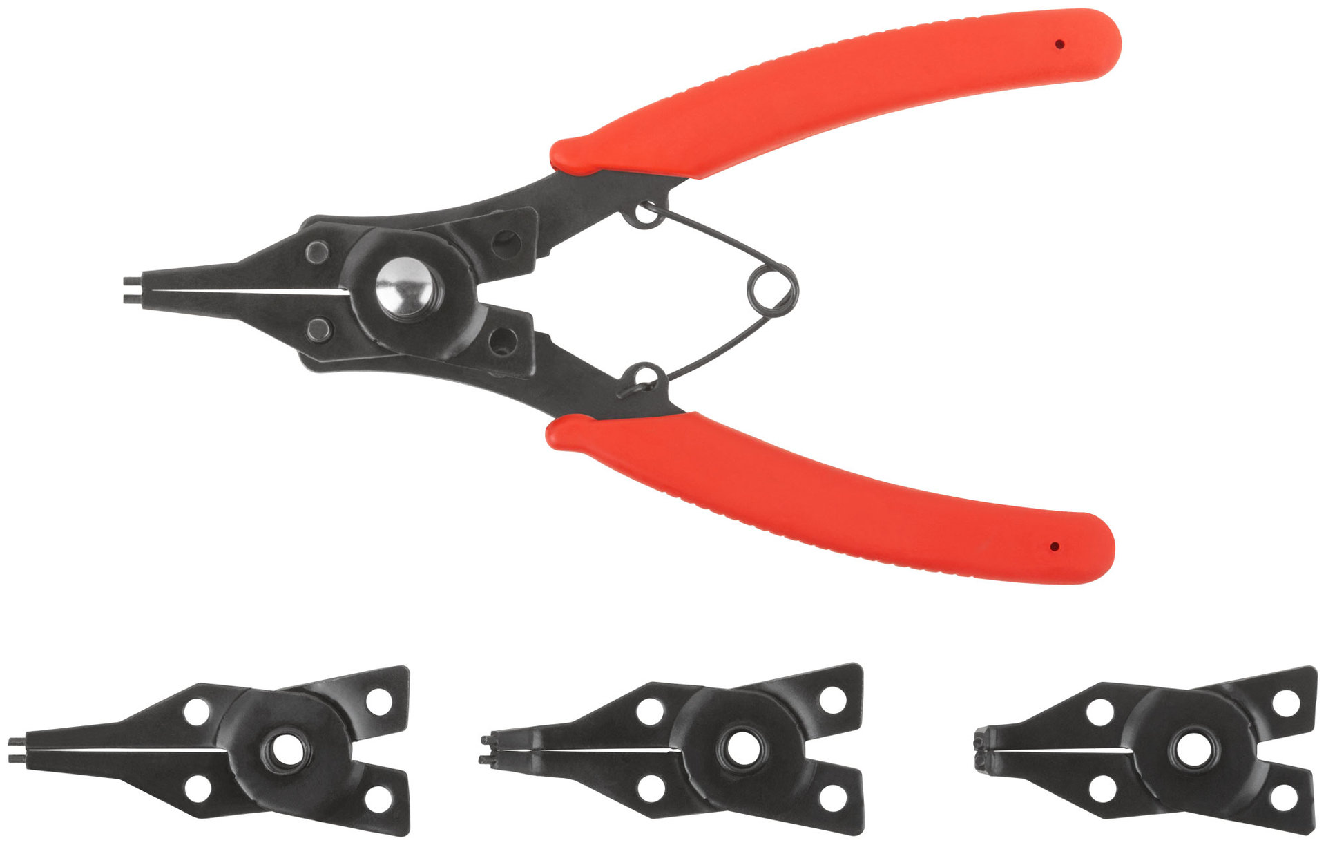 Разжим стопорных колец 4 насадки (64744)