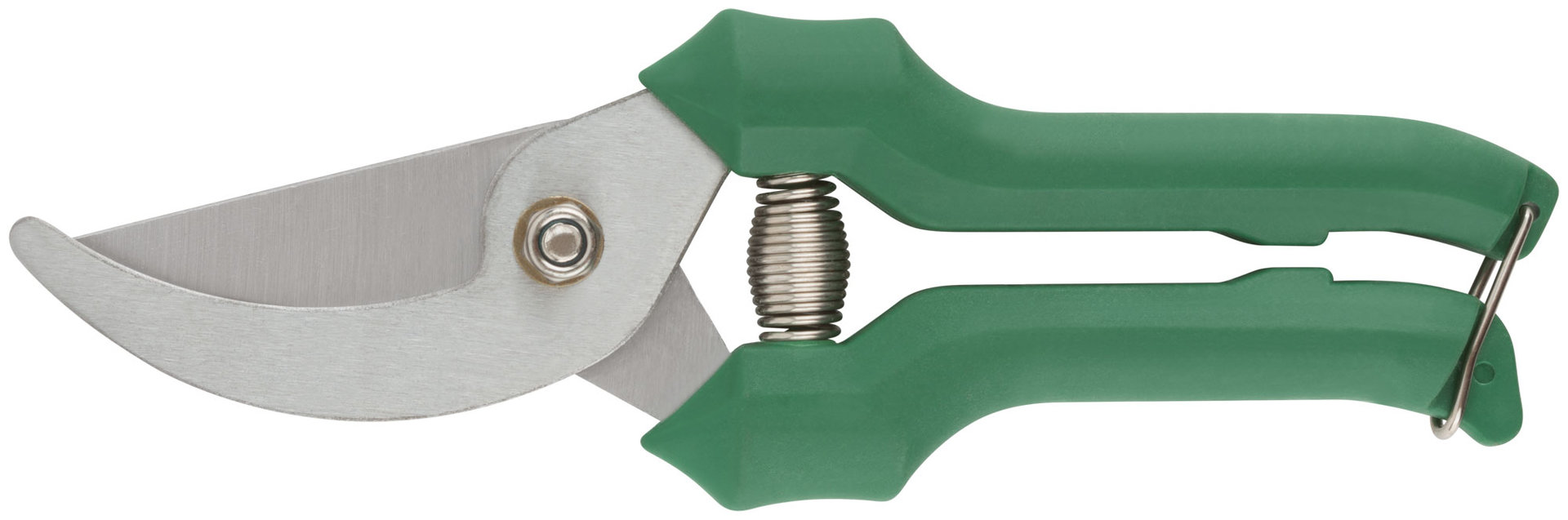 Секатор, режущие кромки внахлест, лезвия нерж.сталь, пластиковые ручки, 205 мм (77087)