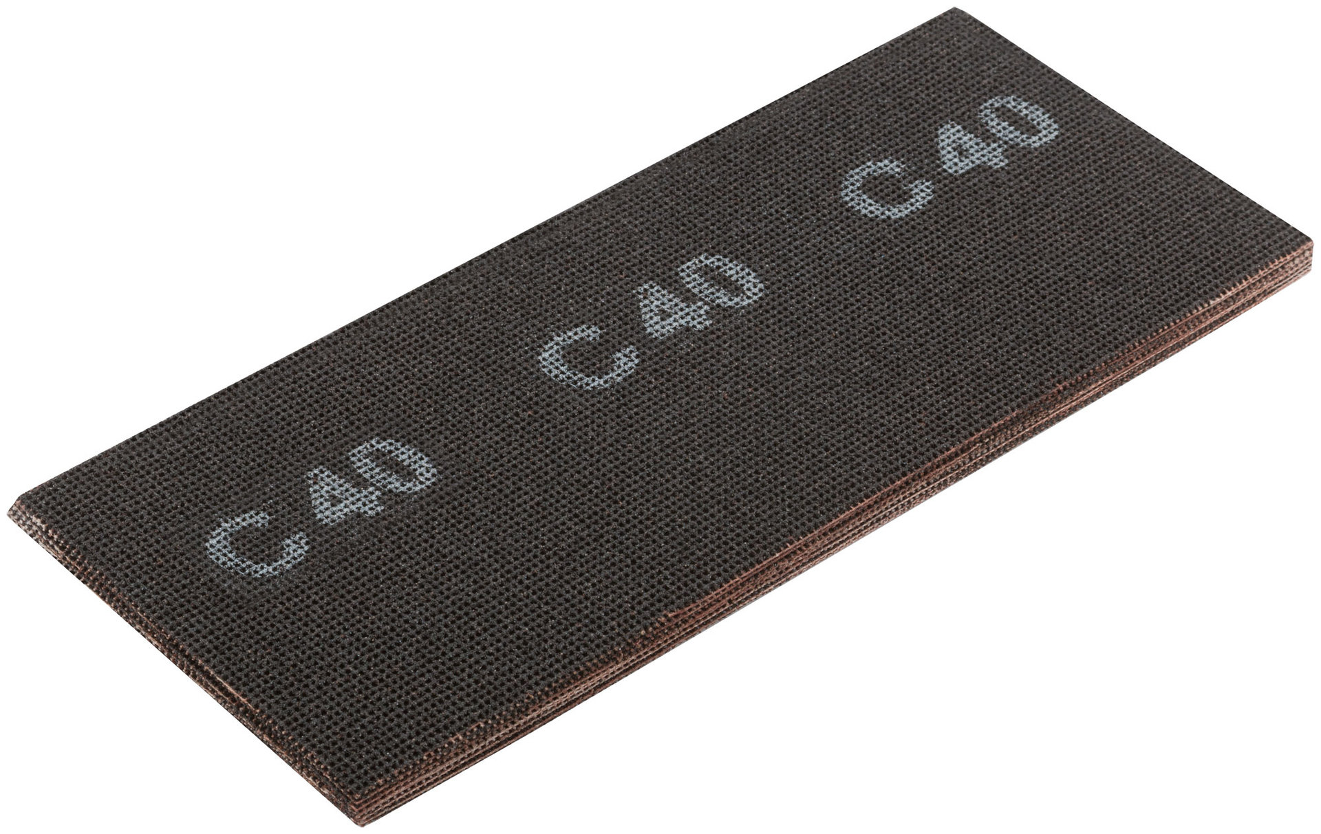 Сетки шлифовальные, нейлоновая основа, 120х280 мм, 10 шт. Р 40 (38291)