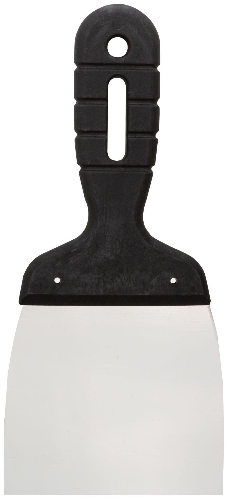 Шпатель 100 мм нержавеющая сталь, пластиковая ручка (30-2310)