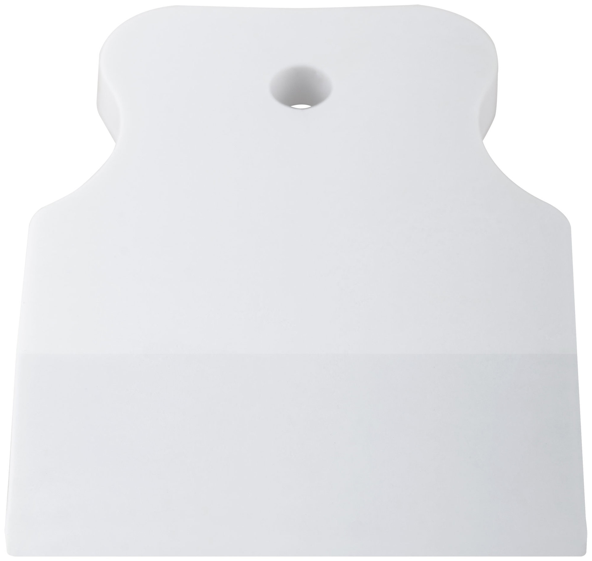 Шпатель резиновый белый 60 мм (06862)