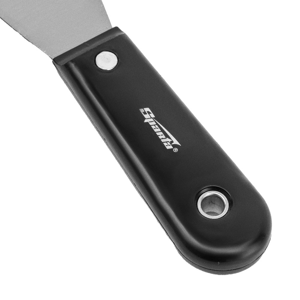 Шпательная лопатка стальная, 50 мм, полированная, пластмассовая ручка Sparta (852335)