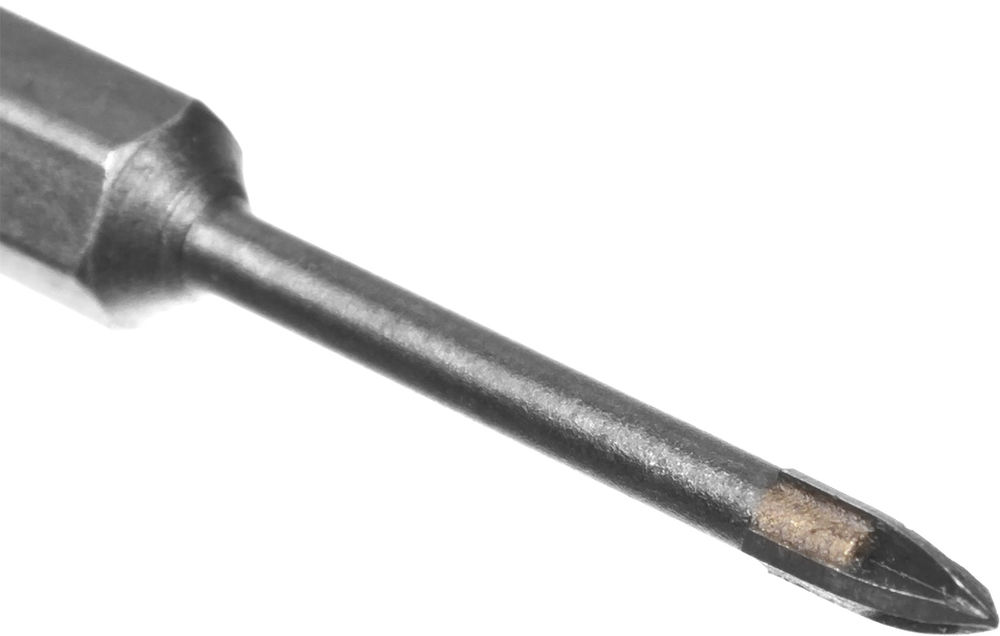 Сверло по стеклу и кафелю 3 мм, 4х кромка, HEX 1/4 STAYER 2985-03_z01