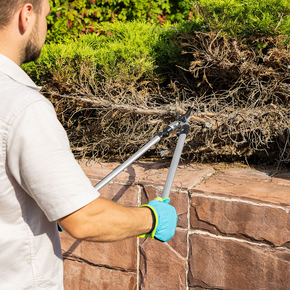 Сучкорез прямого реза, 610 мм, кованый, алюминиевые обрезиненные рукоятки, Forged Luxe, Palisad (605675)