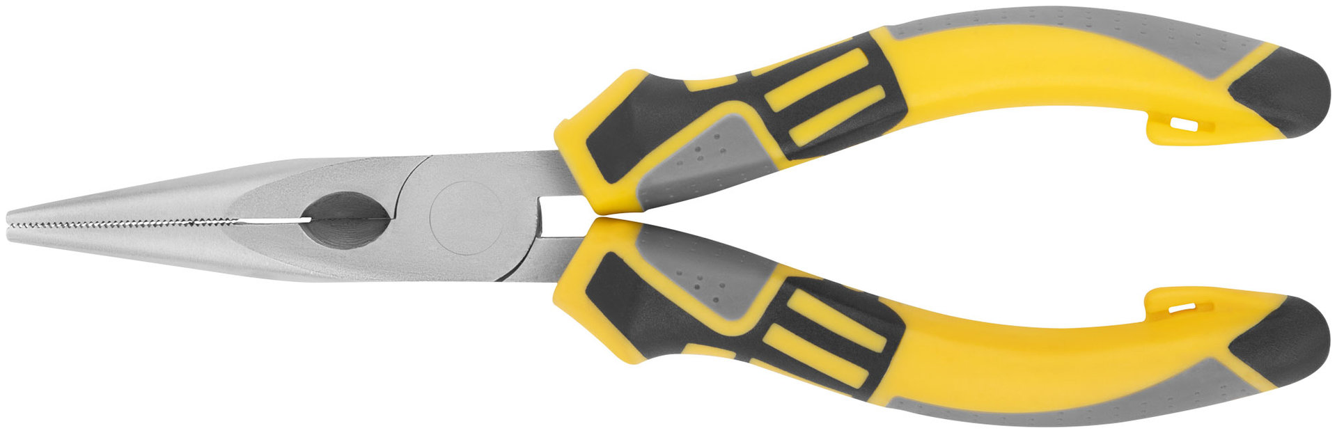 Тонконосы Смарт, трехцветные прорезиненные ручки, никелевое покрытие 160 мм (50667)