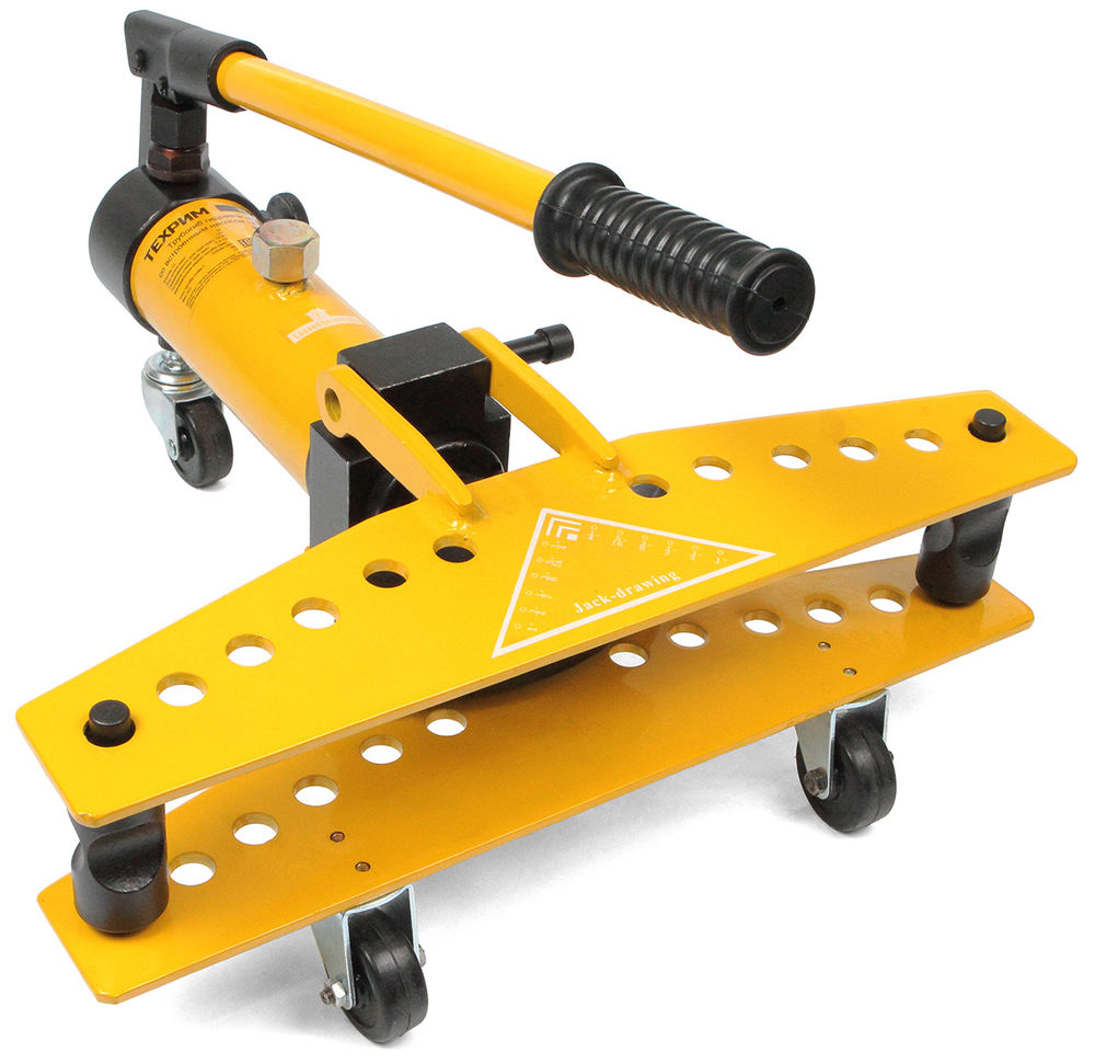 Трубогиб гидравлический без насоса; 1/4 — 1; 10 т, ТЕХРИМ, ТГ-1