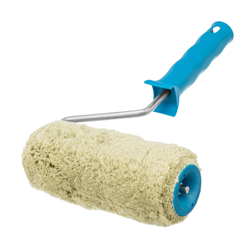 Валик для Фасадных работ синтетический, 180 мм, ворс 18 мм, D 48 мм, D ручки 8 мм, полиакрил Matrix (80751)