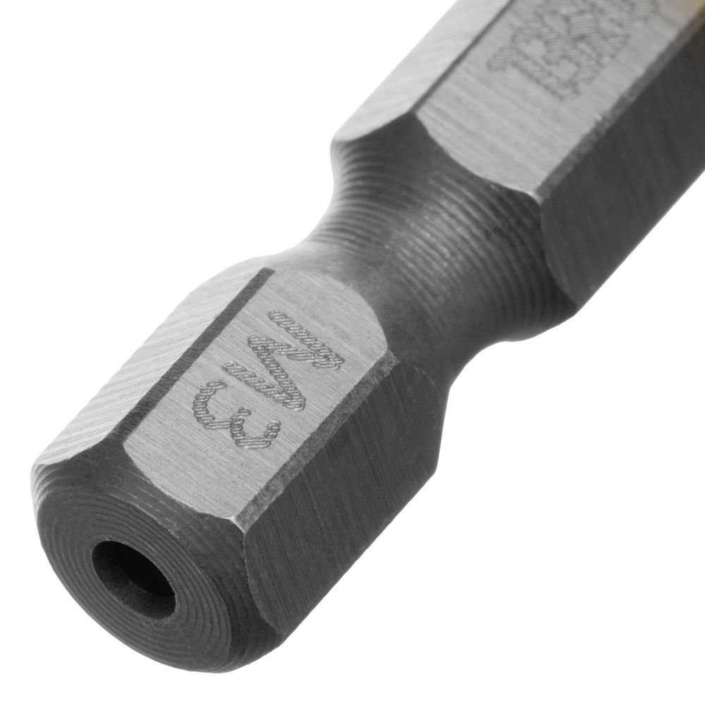 Зенковка конусная под М3, HSS, по металлу, 6-гранный хвостовик Denzel (72301)