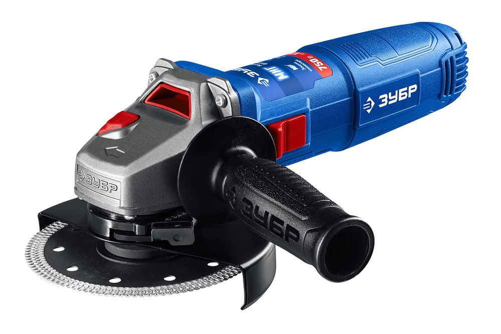 УШМ 750 Вт d125 мм фланец МИГ Профессионал ЗУБР Компакт УШМ-П125-755