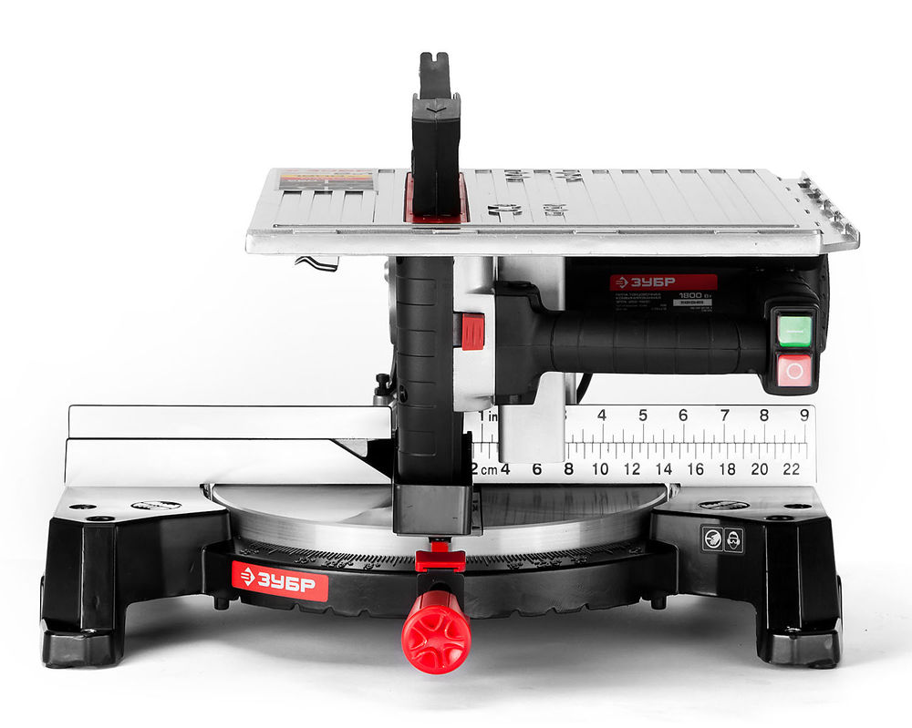 Пила торцовочная d 250 х 30 мм 1800 Вт комбинированная ЗУБР ЗПТК-255-1800 ЗПТК-255-1800