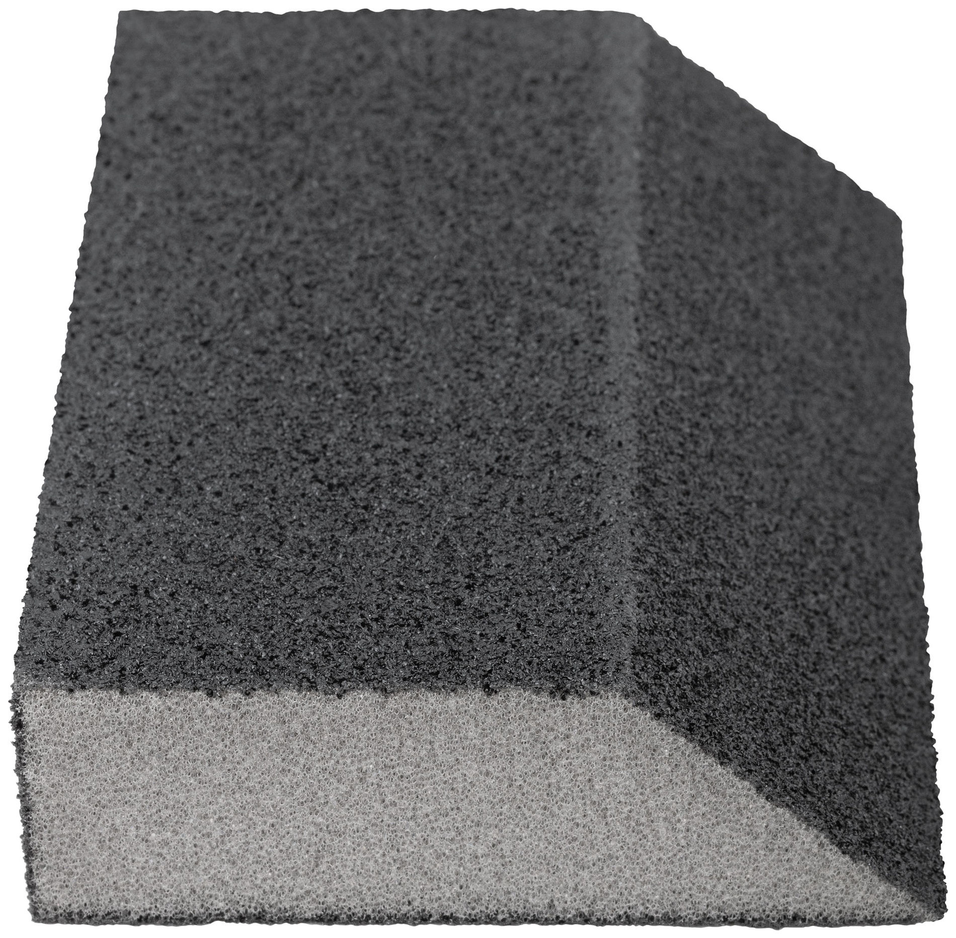 Губка шлифовальная угловая, алюминий-оксидная, 100х70х25 мм, средняя жесткость Р 60 (38372)