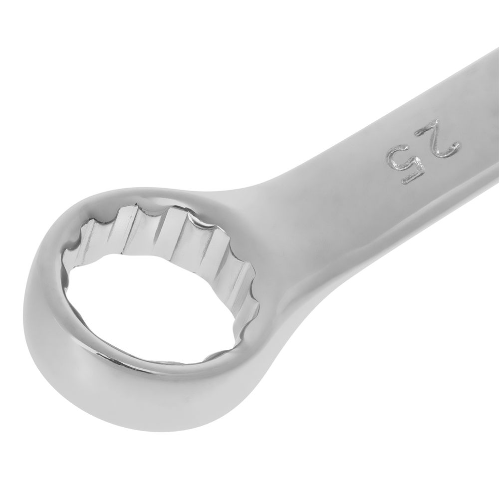 Ключ комбинированный, 25 мм, CrV, полированный хром Matrix