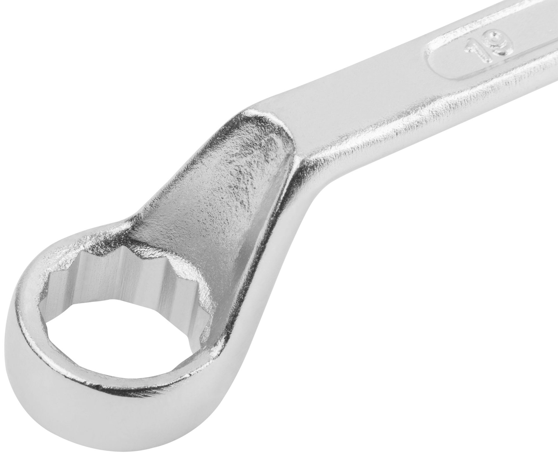 Ключ накидной Хард, хромированное покрытие 17х19 мм (63617)