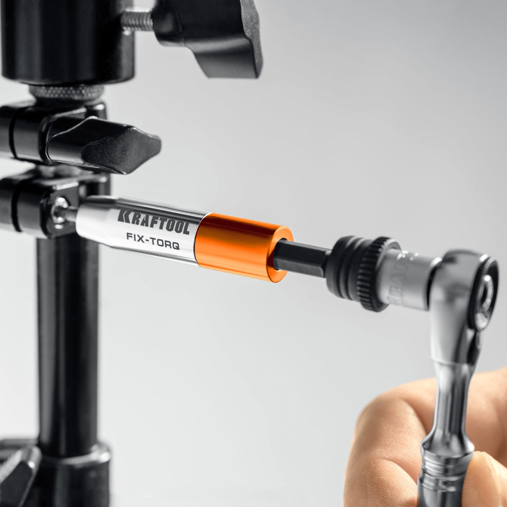 Динамометрический адаптер для бит FIX-TORQ, 1.2 Нм KRAFTOOL 64035-1.2
