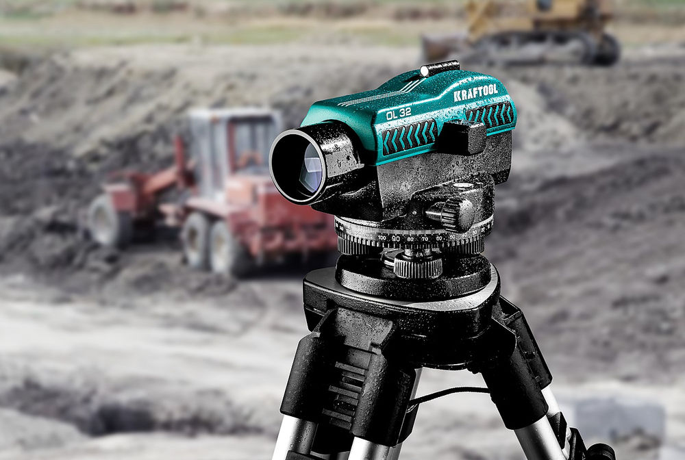 Оптический нивелир OL-32, 100 м KRAFTOOL 34520