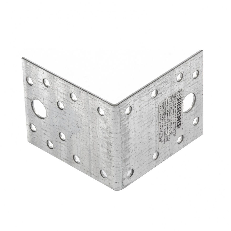 Крепежный уголок 1.7 мм, КU 70 x 70 x 55 мм Сибртех (46403)