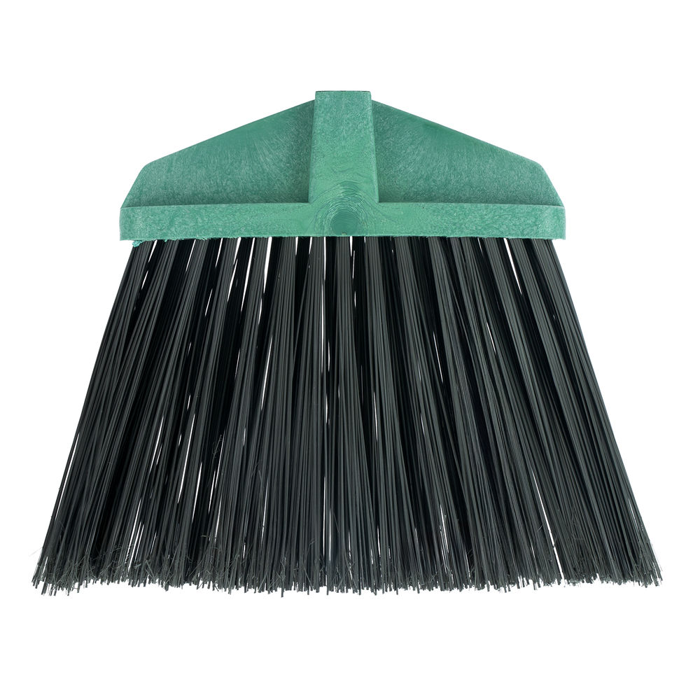 Метла полипропиленовая, 345 х 200 мм, веерная распушенная, без черенка, Сибртех (63229)