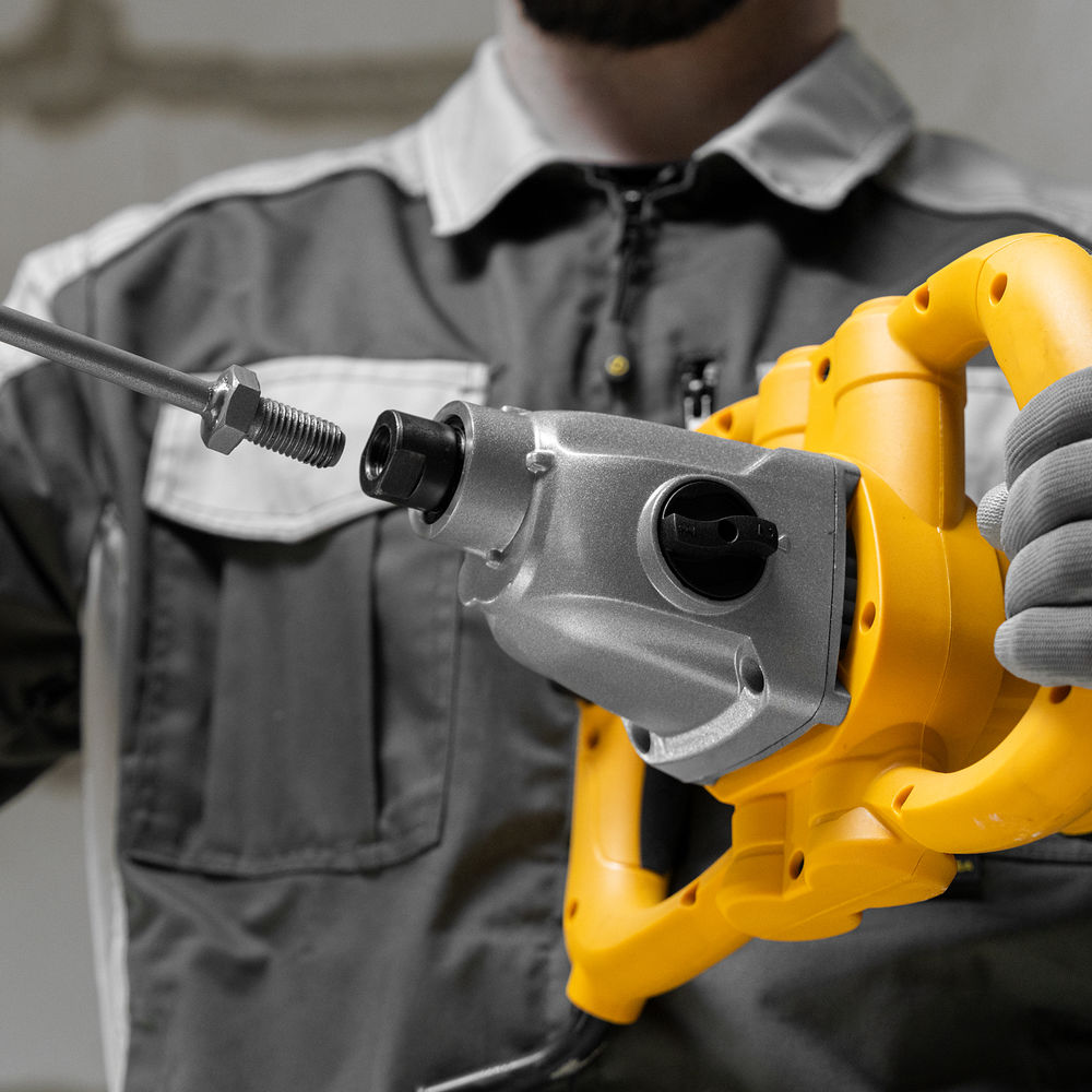 Миксер для строительных смесей, 120х600мм, хвостовик М14 Сибртех (84780)