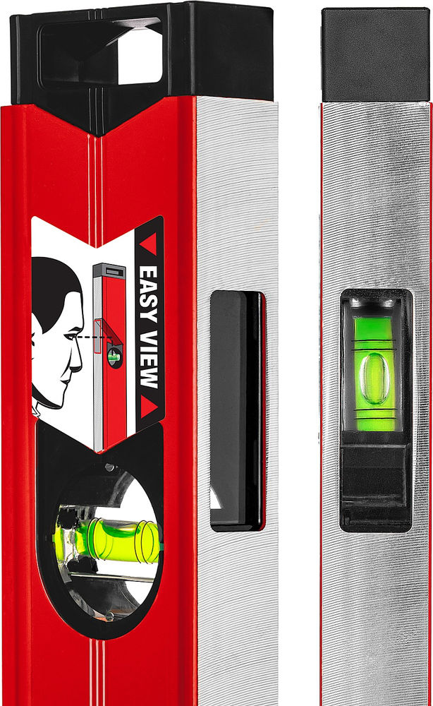 Магнитный уровень 1500 мм, с зеркальным глазком MIRAX 34611-150