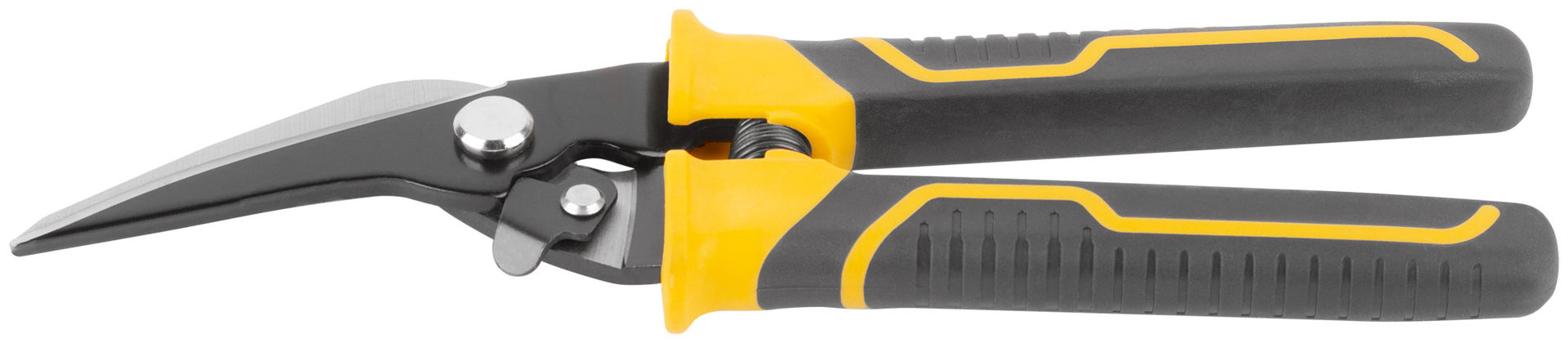 Ножницы по металлу, усиленная пружина, левые 225 мм (41440)