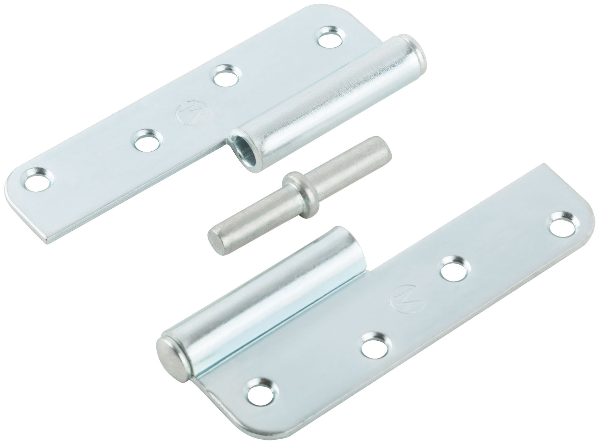 Петля накладная оцинкованная, тип ПН, 110 мм, левая (66392)