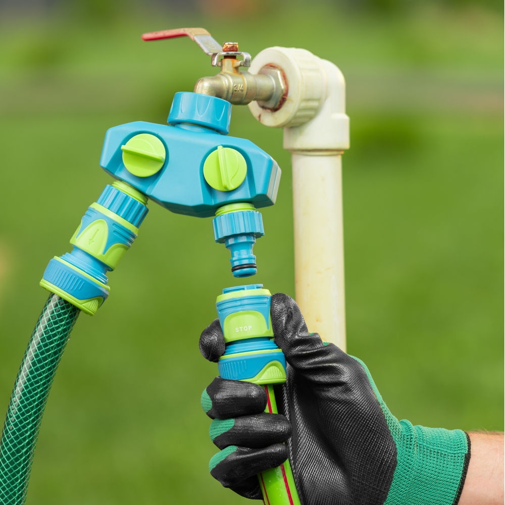 Разветвитель двухканальный, пластиковый Palisad Luxe (65786)