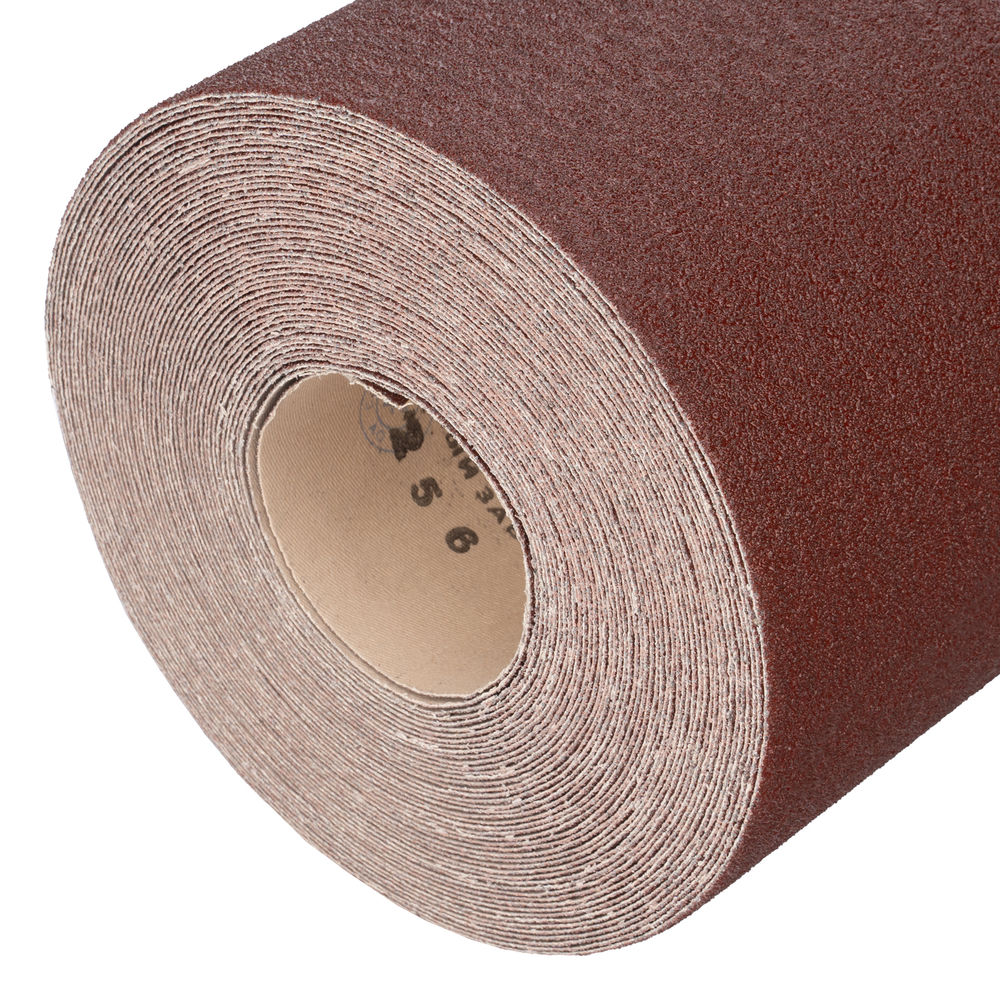 Шкурка на тканевой основе, KK18X W, зернистость 40Н(Р 40) бобина 200мм х 20 м, водостойкая, БАЗ (75253)