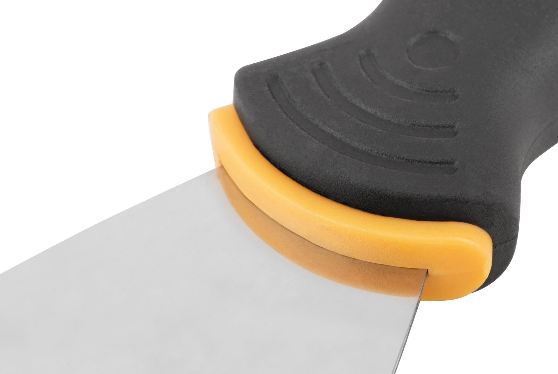 Шпатель, нерж.сталь, прорезиненная ручка 2,5 (63 мм) (06694)