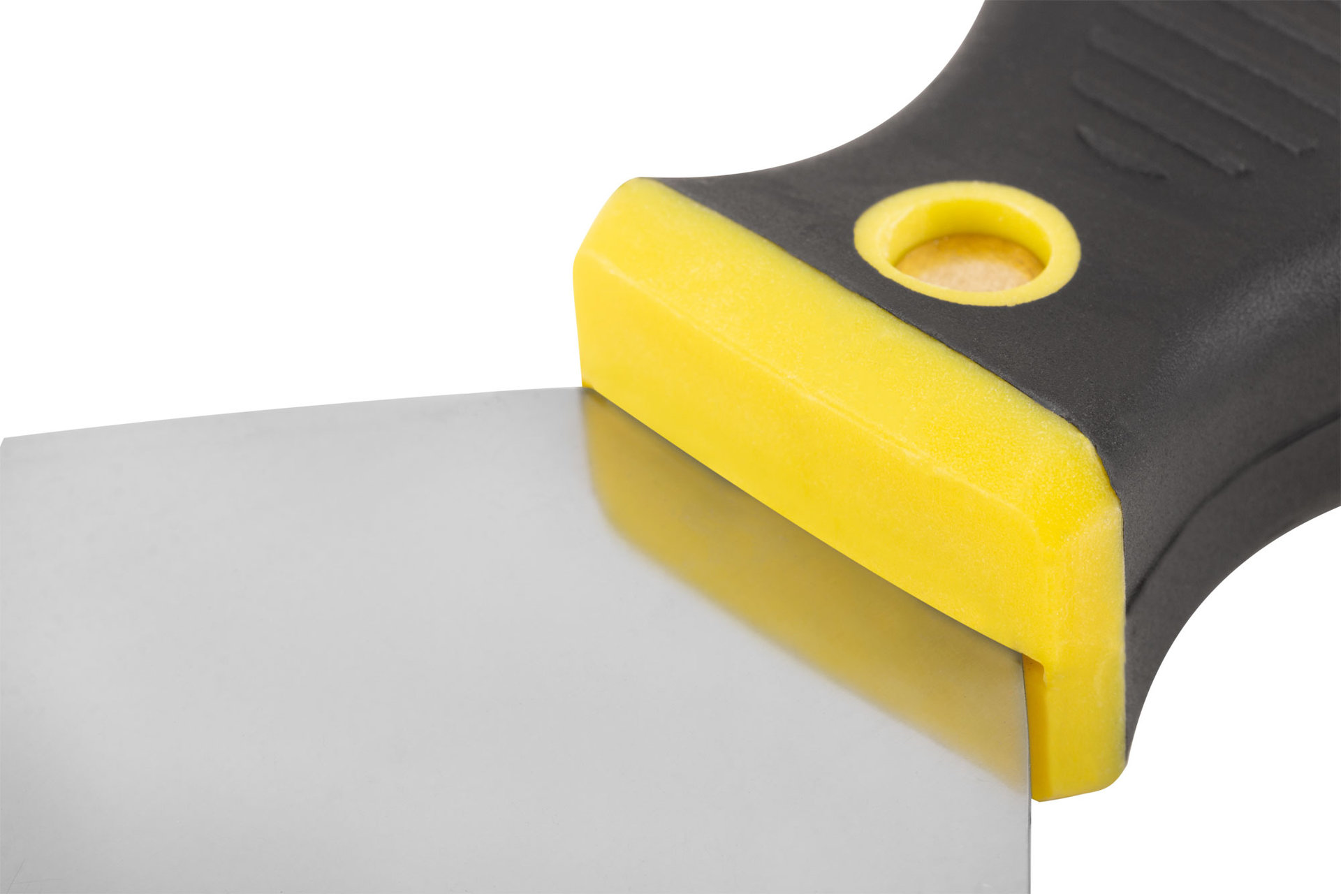 Шпатель для удаления ржавчины Профи, толщ. лезвия 1 мм, двухкомп.ручка с метал.бойком 5 (125 мм) (06675)