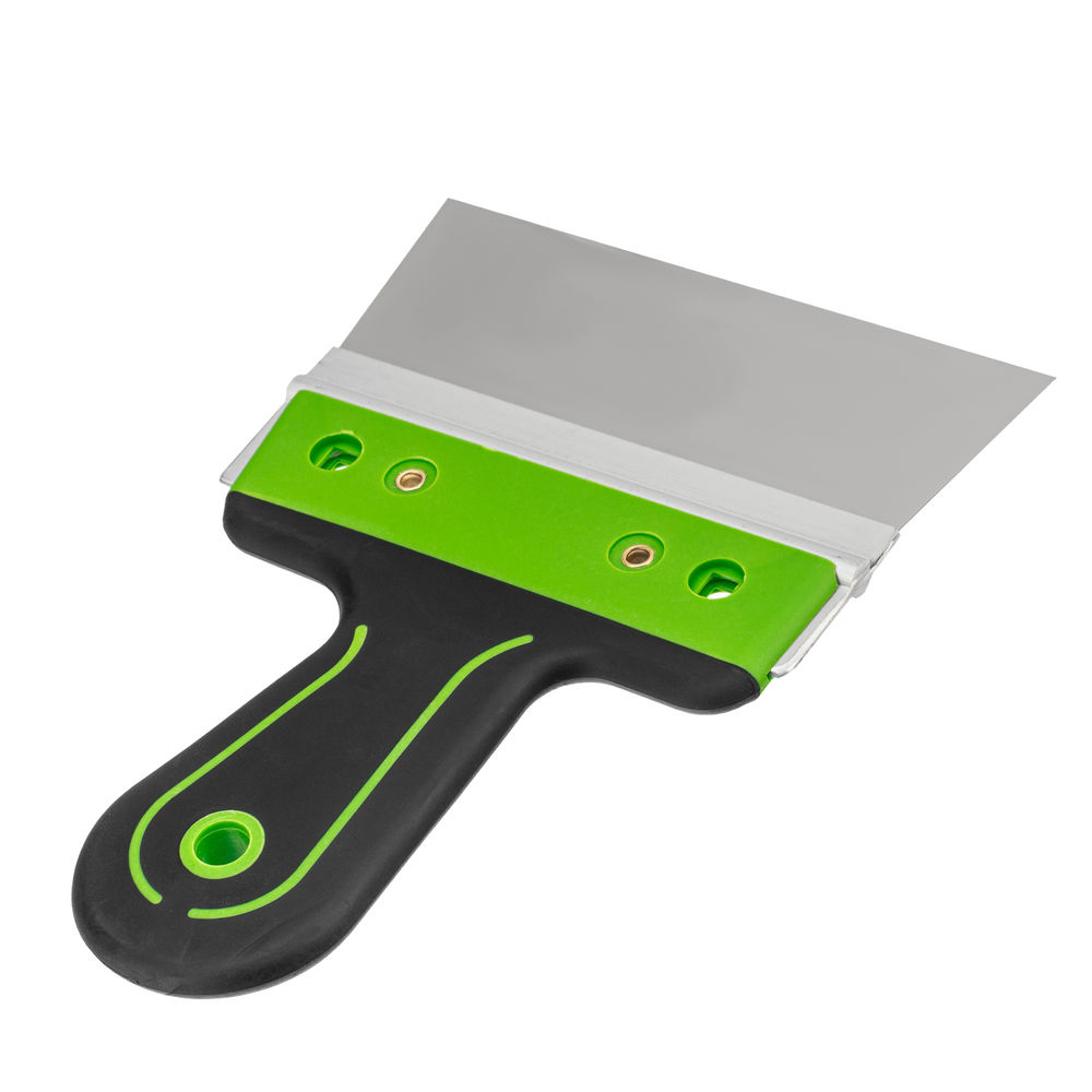 Шпатель фасадный, нержавеющая сталь 420S45, 150 мм, 2-компонентная ручка Сибртех (85590)