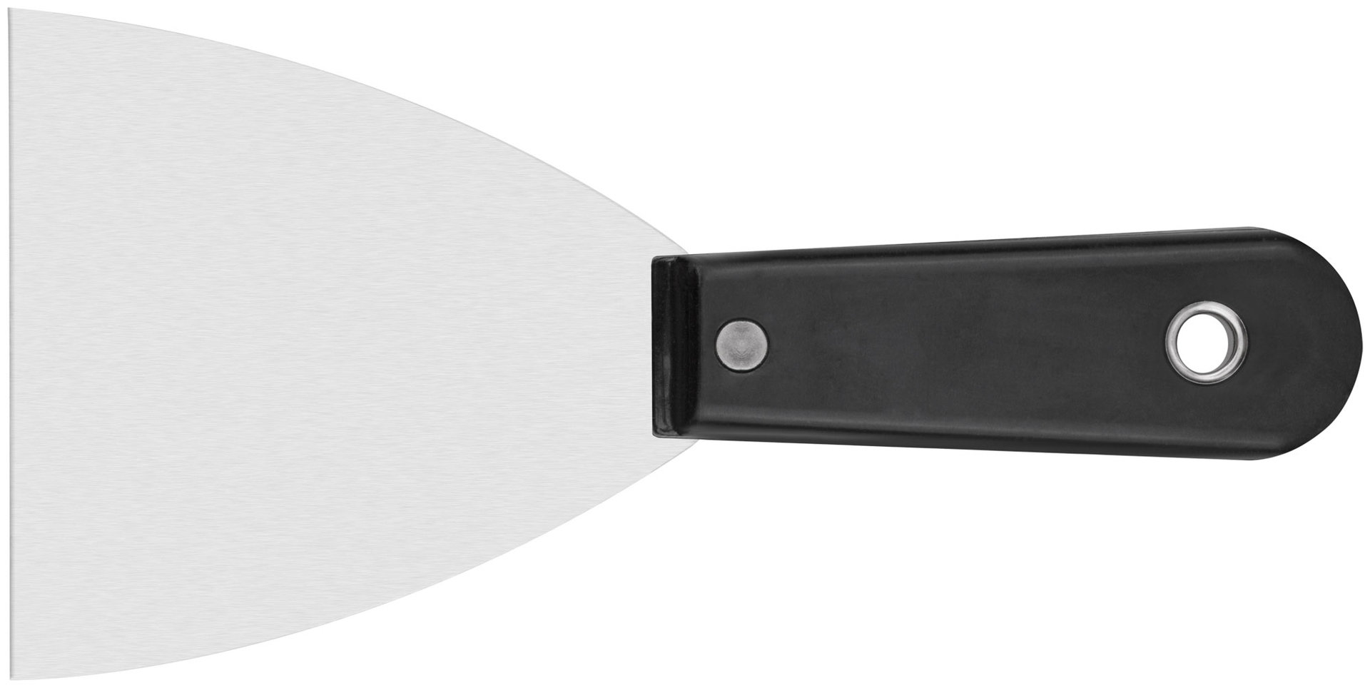 Шпатель с пластиковой ручкой полированный 4 (100 мм) (06290)