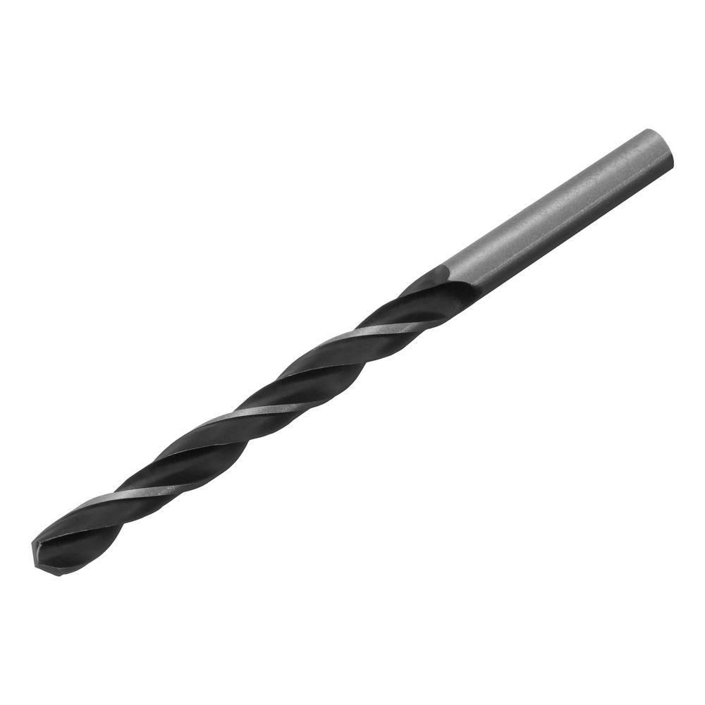 Сверло по металлу, 6 мм, быстрорежущая сталь, 10 шт, цилиндрический хвостовик Сибртех