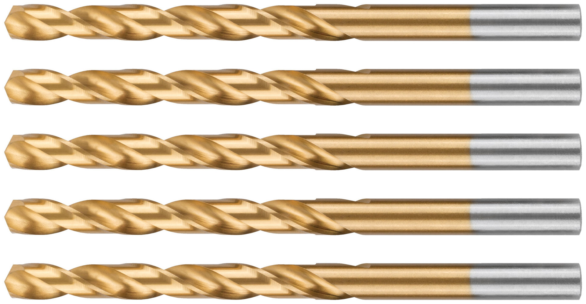 Сверло по металлу Cutop Profi с титановым покрытием, 7х109 мм (5 шт) (52-451)