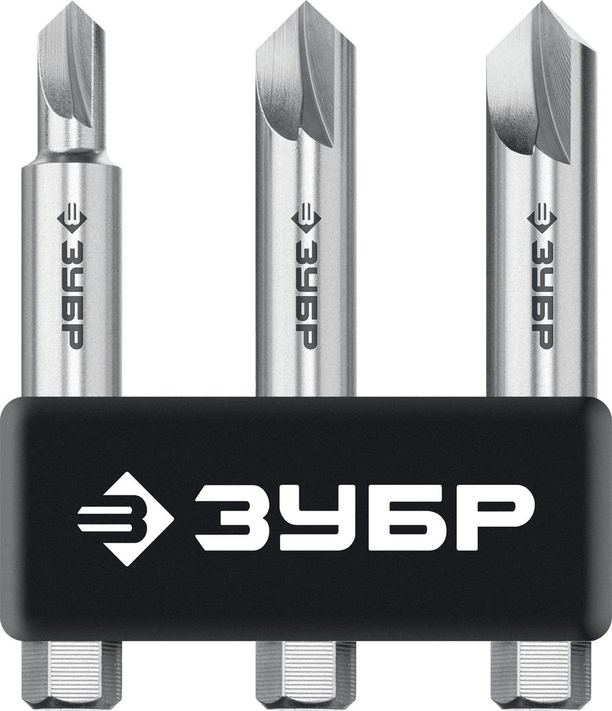Набор экстракторов повреждённого крепежа 3 шт ЗУБР 26700-H3